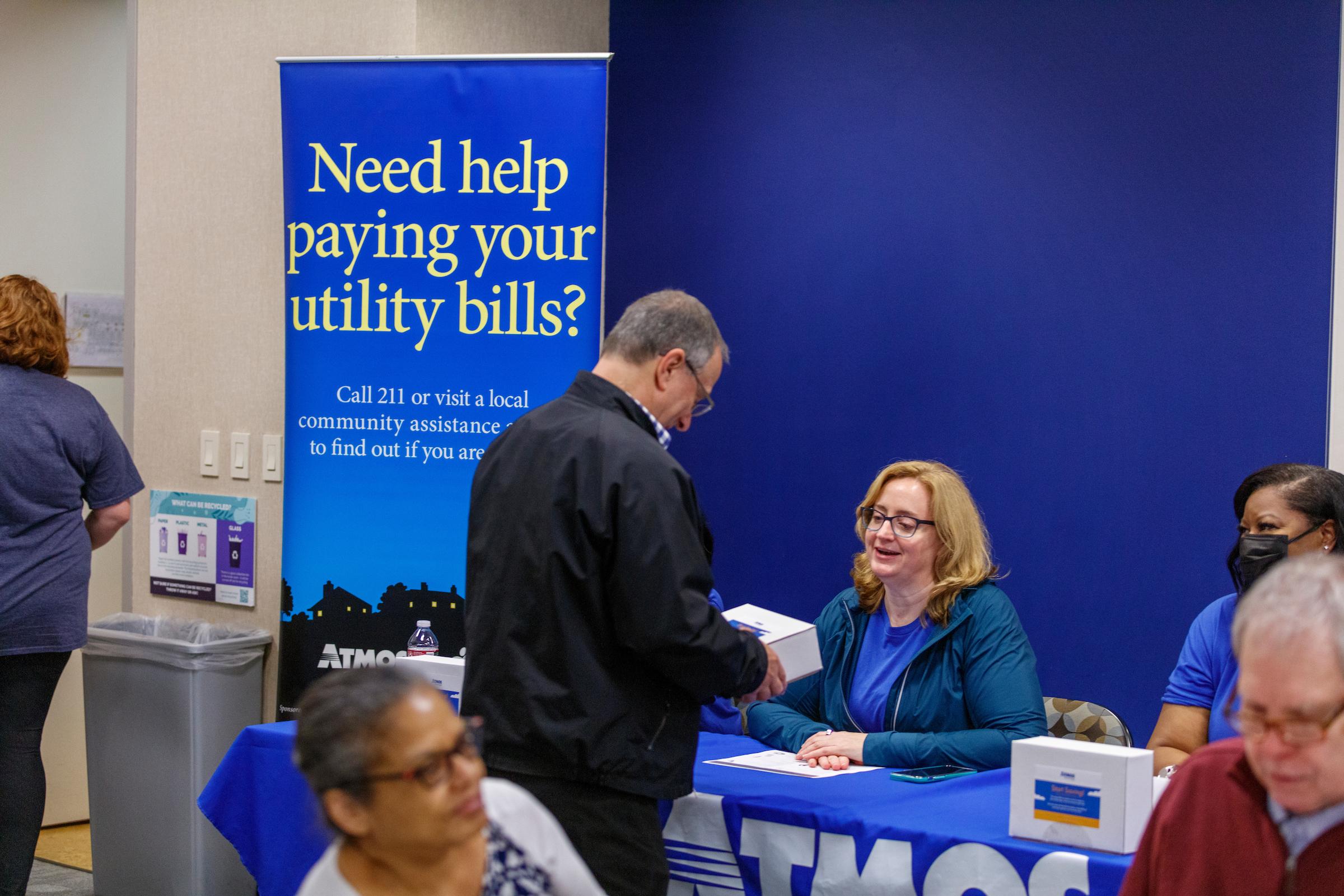 Atmos Energy's Energy Assistance team at Blitz